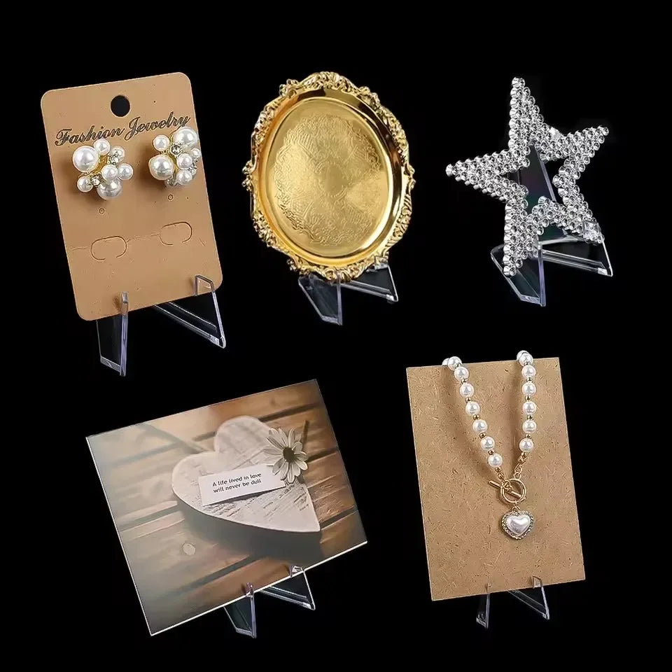 Acrylic Clear Display Stand Graded PSA Sports Card Slabs Case Commemorative Coin Holder Display Rack For Collection Coin