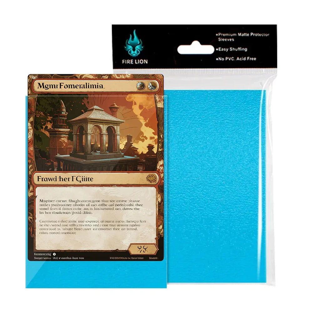100 Counts Card Sleeves Top Loaders 66*91mm Trading Cards Penny Soft Baseball Card Sleeves Protectors Fit for MTG Yugioh Card