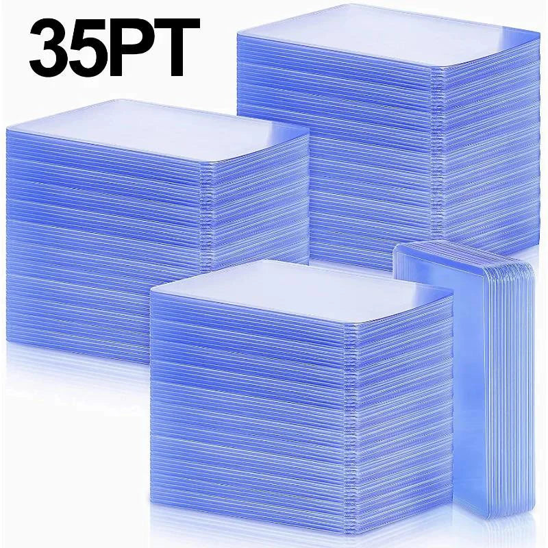 1/5/10PCS 35PT Top Clear Loader Protective Trading Card Holder Hard Plastic Card Sleeves Holder For Baseball Card Sports Cards