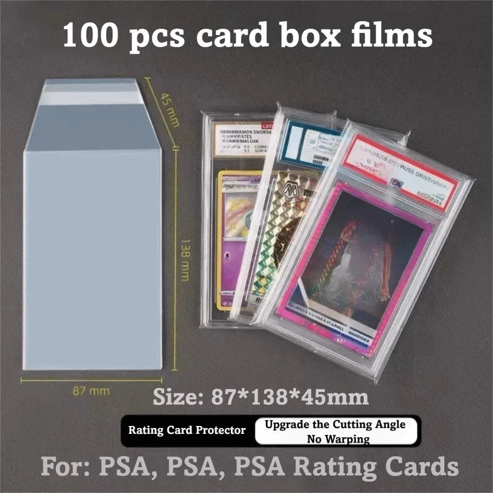 Sleeves for PSA Graded Slabs Ultra Protection for The Graded Card for Pro Collector PSA BGS Slab Sleeve