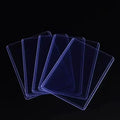 35PT Top Cover Loader Clear Protective Trading Card Holder Hard Plastic Card Sleeves Holder for Baseball Card Sports Cards