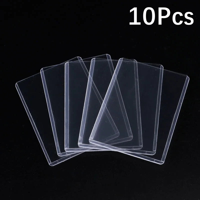 35PT Top Loader 3X4" Game Cards Sleeves Card Outer Protector Gaming Trading Card Folder Sleeves for Sports Cards Kids Toys Gift