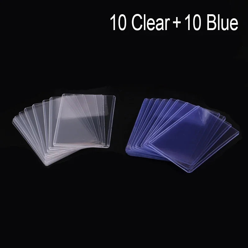35PT Top Loader 3X4" Game Cards Sleeves Card Outer Protector Gaming Trading Card Folder Sleeves for Sports Cards Kids Toys Gift