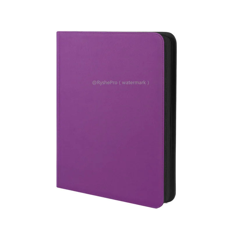 Toploader Binder Holds 252+ Top Loaders 9 Pocket Top Loader Binders for 3" X 4" Rigid Card Holders for MTG TCG  Sport Cards