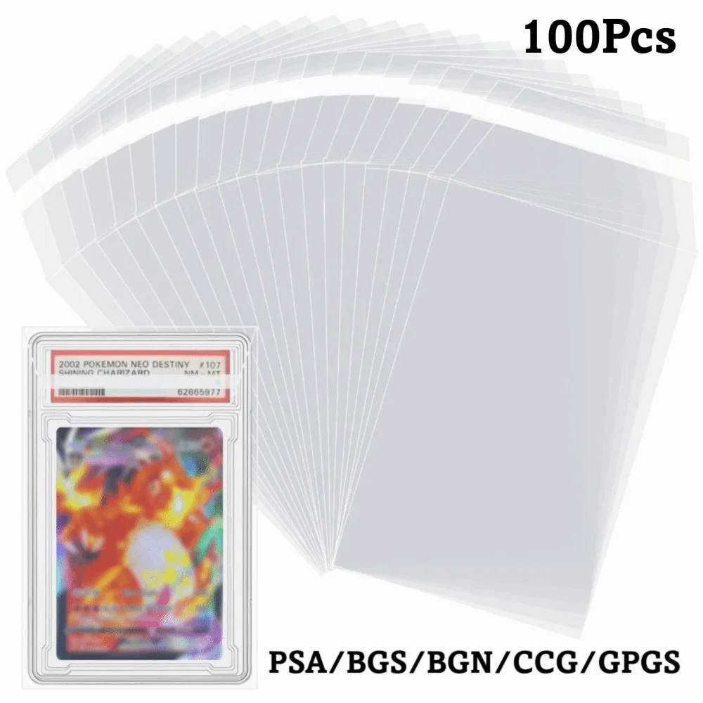 Sleeves for PSA Graded Slabs Ultra Protection for The Graded Card for Pro Collector PSA BGS Slab Sleeve