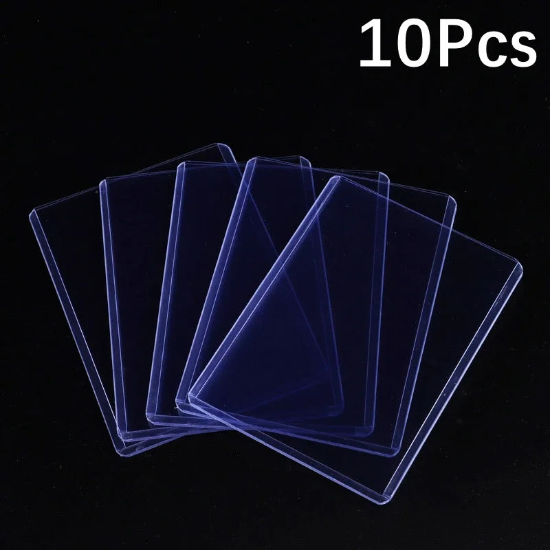 35PT Top Loader 3X4" Game Cards Sleeves Card Outer Protector Gaming Trading Card Folder Sleeves for Sports Cards Kids Toys Gift