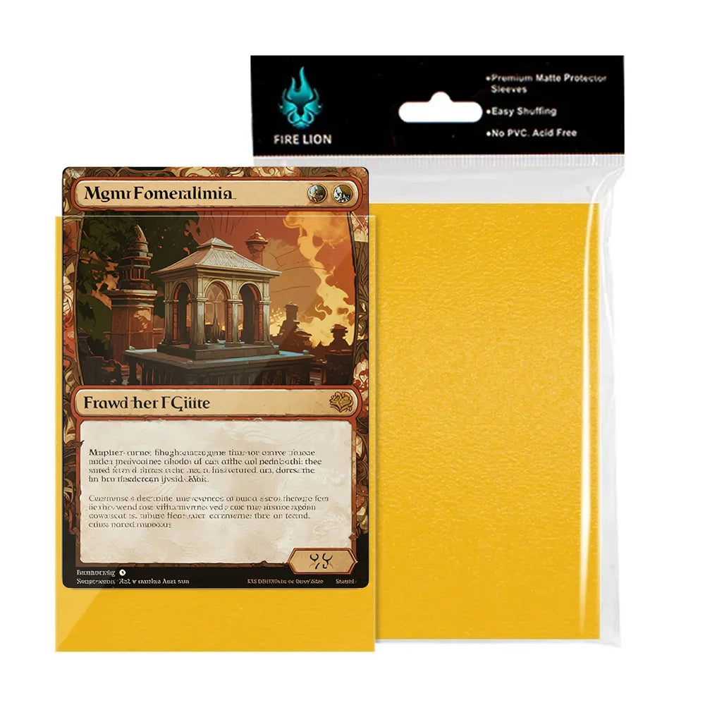 100 Counts Card Sleeves Top Loaders 66*91mm Trading Cards Penny Soft Baseball Card Sleeves Protectors Fit for MTG Yugioh Card