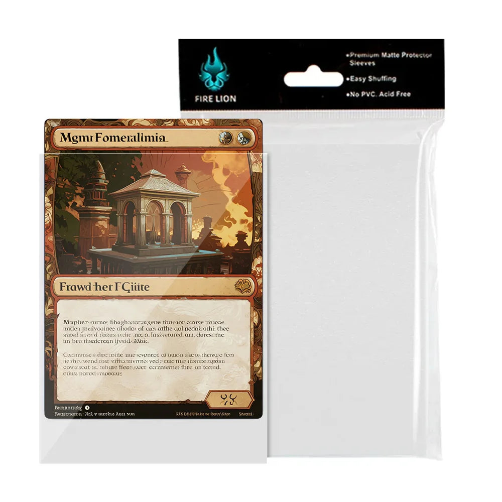 100 Counts Card Sleeves Top Loaders 66*91mm Trading Cards Penny Soft Baseball Card Sleeves Protectors Fit for MTG Yugioh Card