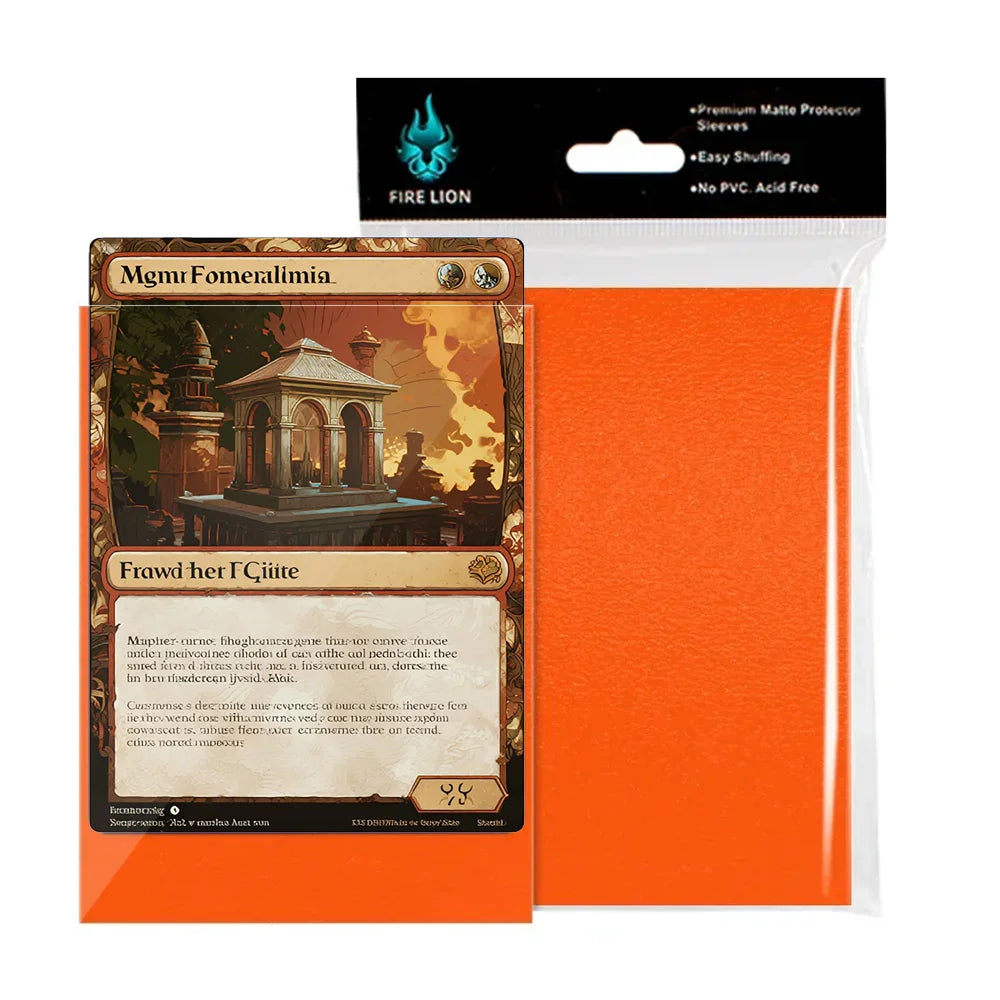 100 Counts Card Sleeves Top Loaders 66*91mm Trading Cards Penny Soft Baseball Card Sleeves Protectors Fit for MTG Yugioh Card