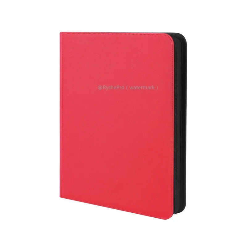 Toploader Binder Holds 252+ Top Loaders 9 Pocket Top Loader Binders for 3" X 4" Rigid Card Holders for MTG TCG  Sport Cards
