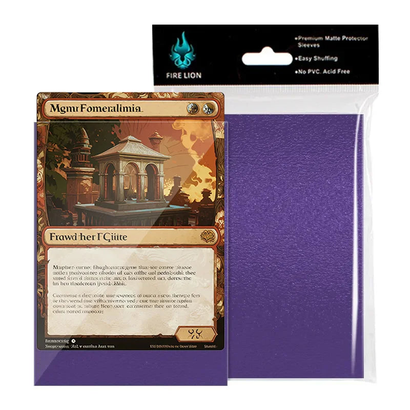 100 Counts Card Sleeves Top Loaders 66*91mm Trading Cards Penny Soft Baseball Card Sleeves Protectors Fit for MTG Yugioh Card