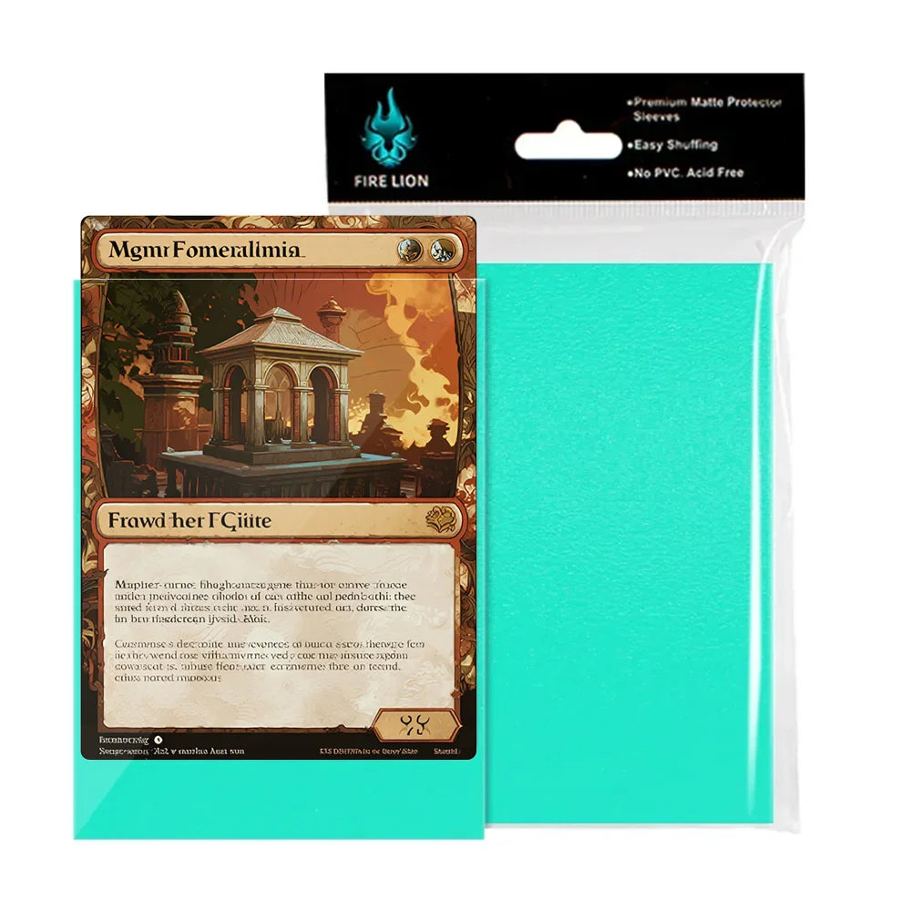 100 Counts Card Sleeves Top Loaders 66*91mm Trading Cards Penny Soft Baseball Card Sleeves Protectors Fit for MTG Yugioh Card