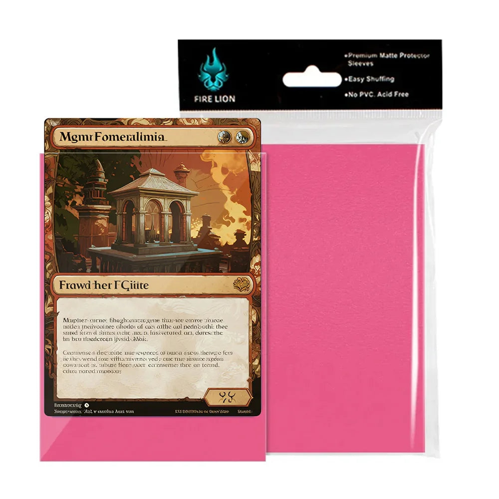 100 Counts Card Sleeves Top Loaders 66*91mm Trading Cards Penny Soft Baseball Card Sleeves Protectors Fit for MTG Yugioh Card