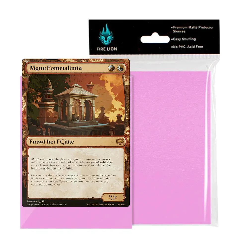 100 Counts Card Sleeves Top Loaders 66*91mm Trading Cards Penny Soft Baseball Card Sleeves Protectors Fit for MTG Yugioh Card