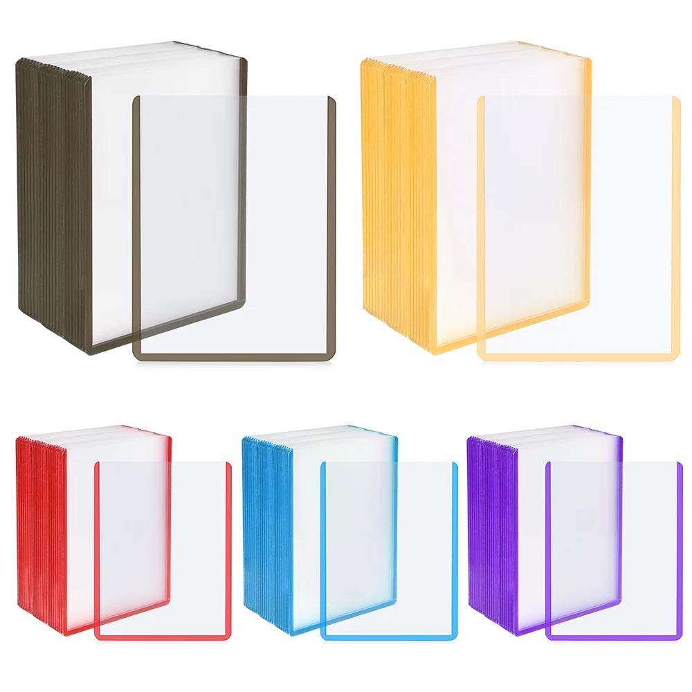 3x4 Polychrome Top Loaders for Cards-Durable 35pt Toploaders Hard Plastic Card Sleeve Card Holder for Sports Cards Trading Cards