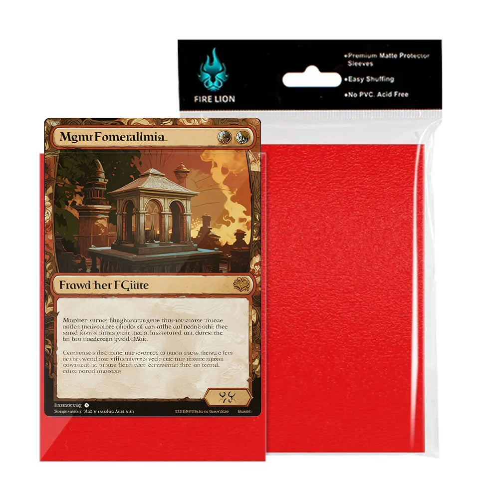 100 Counts Card Sleeves Top Loaders 66*91mm Trading Cards Penny Soft Baseball Card Sleeves Protectors Fit for MTG Yugioh Card