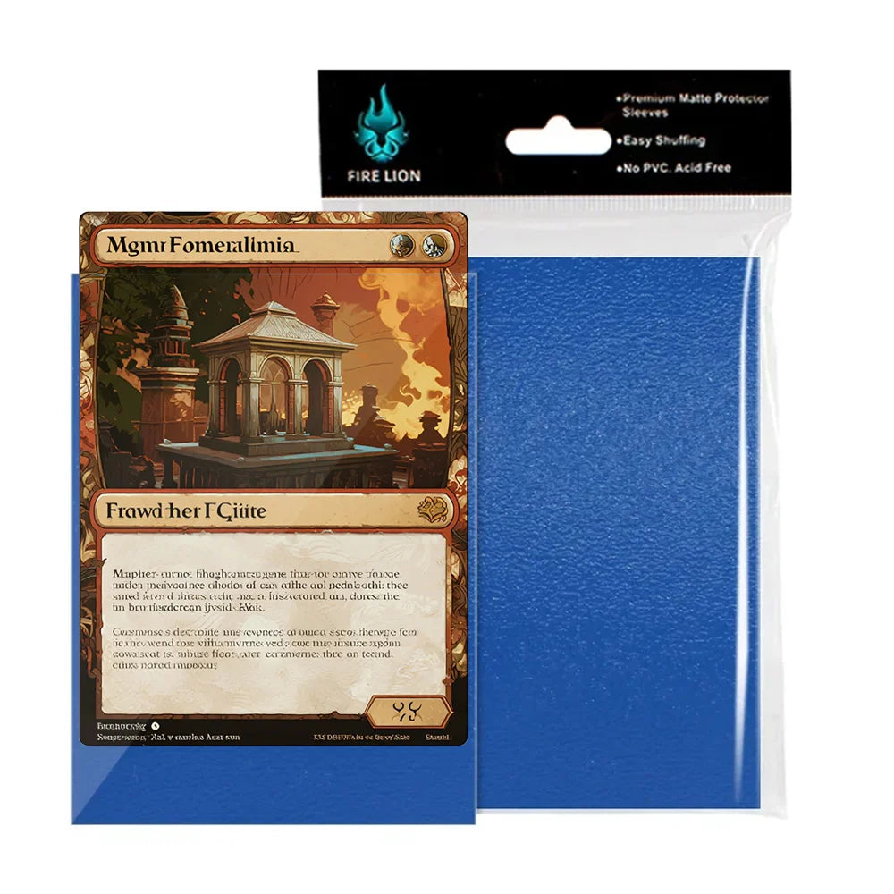 100 Counts Card Sleeves Top Loaders 66*91mm Trading Cards Penny Soft Baseball Card Sleeves Protectors Fit for MTG Yugioh Card