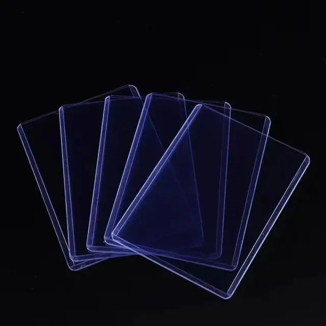 1/5/10PCS 35PT Top Clear Loader Protective Trading Card Holder Hard Plastic Card Sleeves Holder For Baseball Card Sports Cards
